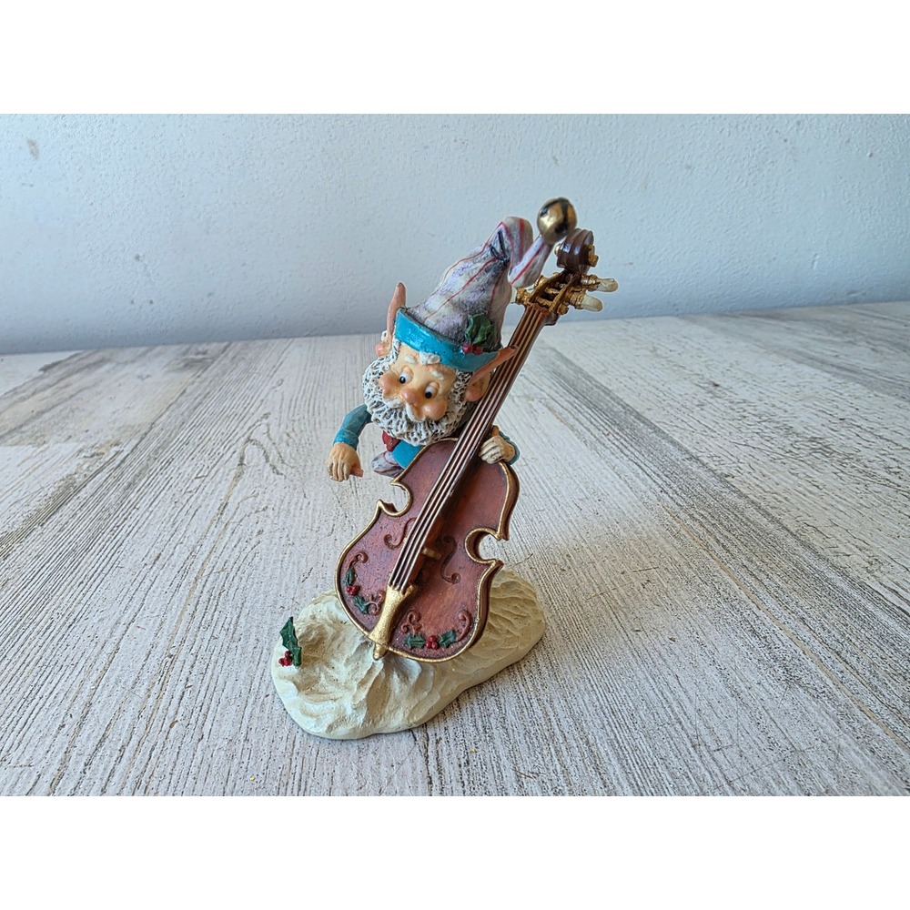 Enesco tweeter AS IS cello sandi zimnicki 1992 elf village band musical figurine